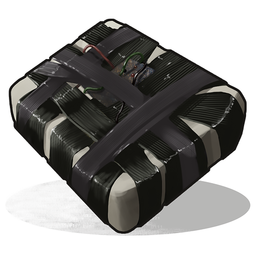 Взрывчатка с таймеом